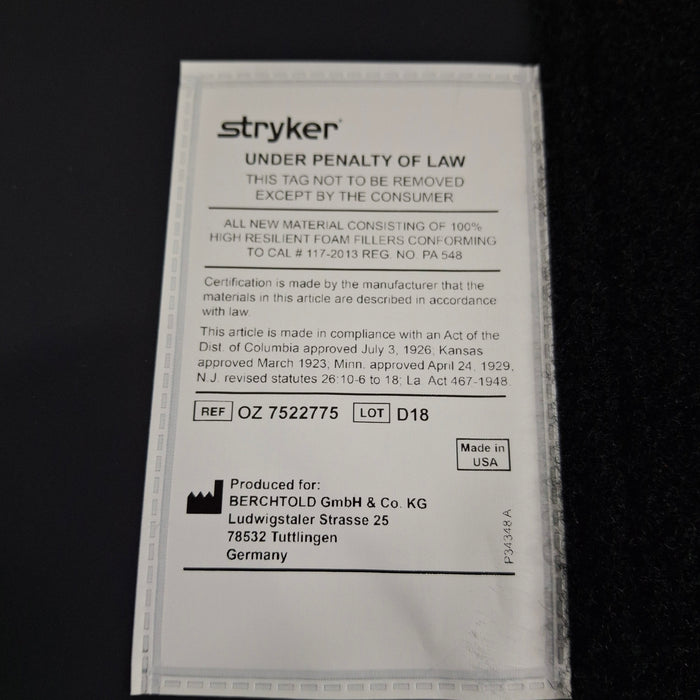Stryker Imaging Extension Filler Plate