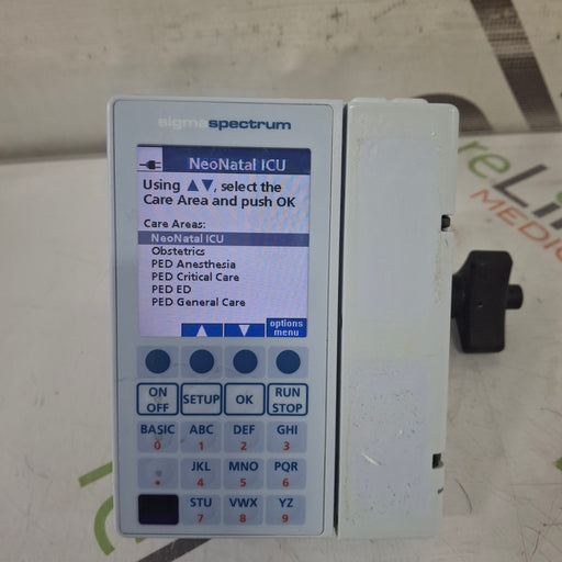 Baxter Baxter Sigma Spectrum 8.01.00 w/o Battery Infusion Pump Infusion Pump reLink Medical