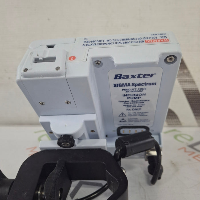 Baxter Sigma Spectrum 8.00.03 w/o Battery Infusion Pump