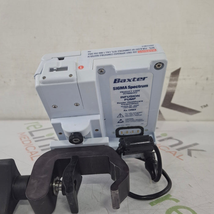 Baxter Sigma Spectrum w/Non Wireless or No Battery Infusion Pump