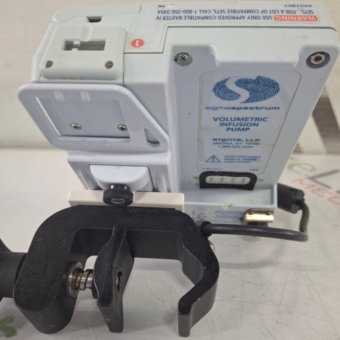 Baxter Sigma Spectrum 8.00.03 w/o Battery Infusion Pump