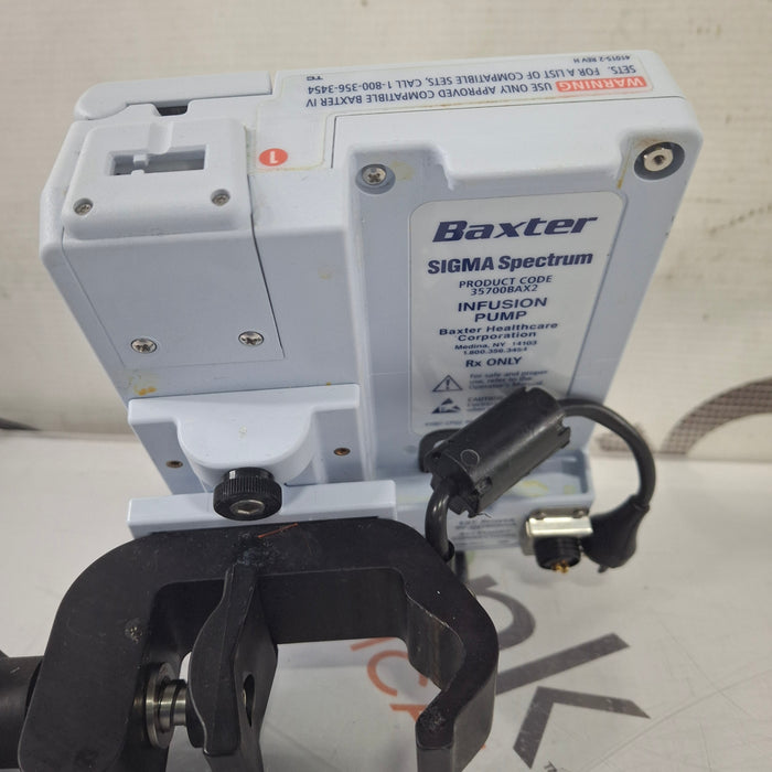 Baxter Sigma Spectrum 8.00.03 w/o Battery Infusion Pump