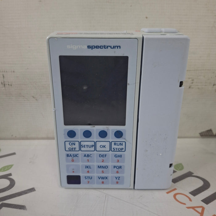 Baxter Sigma Spectrum 8.00.04 w/o Battery Infusion Pump