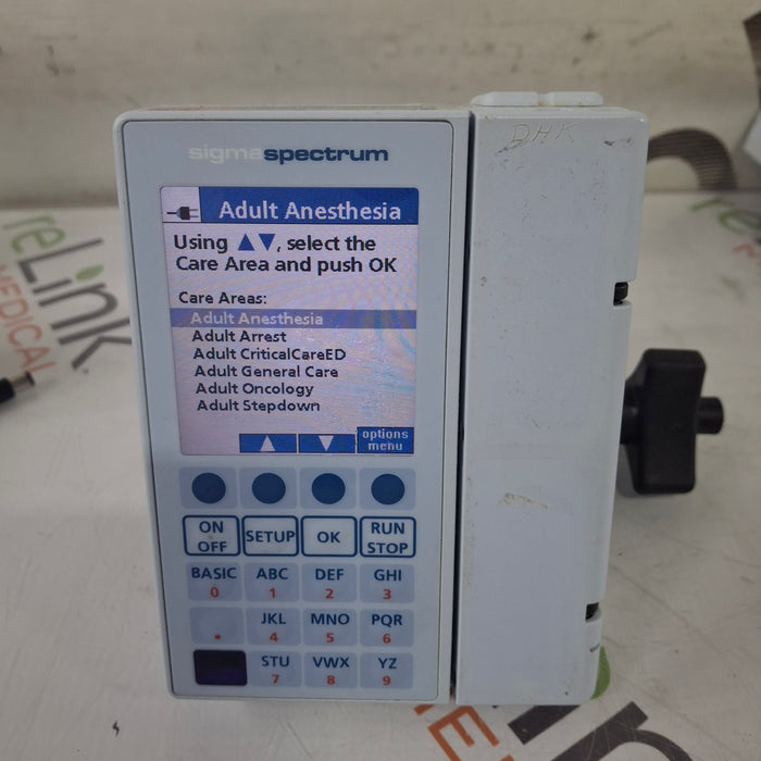 Baxter Sigma Spectrum 8.00.03 w/o Battery Infusion Pump