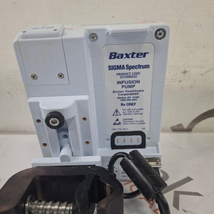 Baxter Sigma Spectrum 8.00.03 w/o Battery Infusion Pump