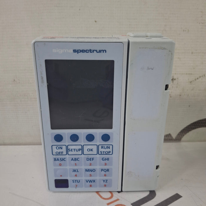 Baxter Sigma Spectrum 8.00.04 w/o Battery Infusion Pump