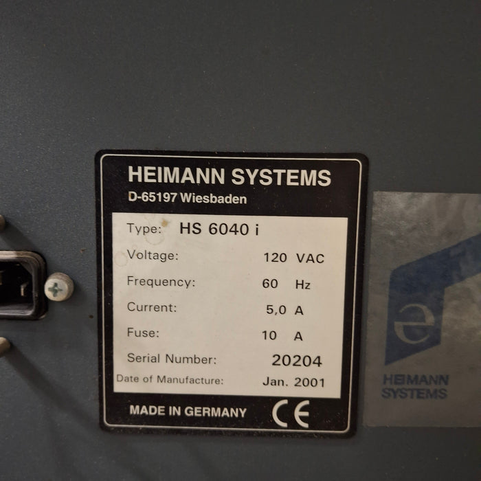 Heimann Systems Heimann Systems HS 6040i X-Ray Inspection System Industrial Equipment reLink Medical
