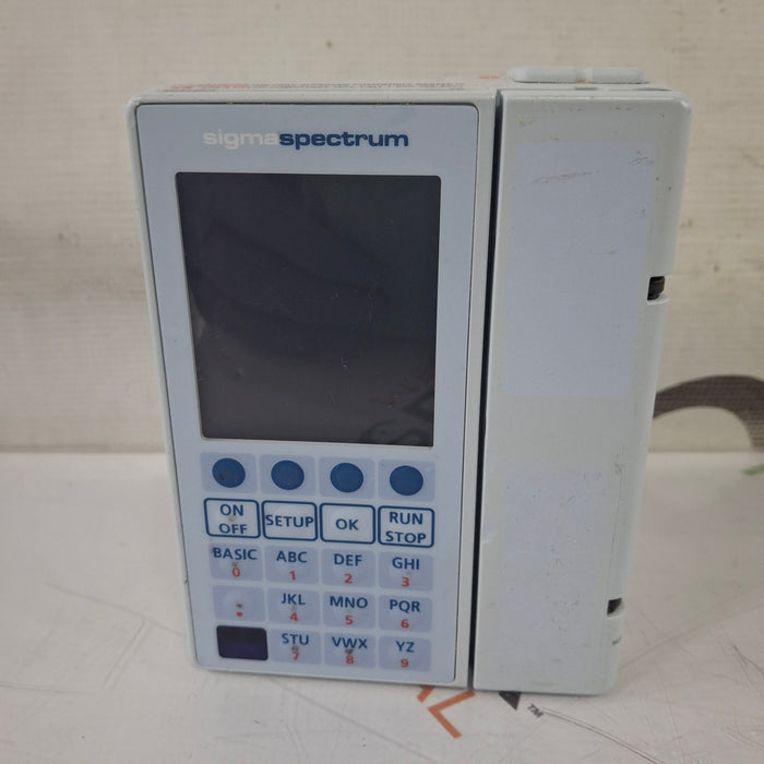 Baxter Sigma Spectrum 8.00.03 w/o Battery Infusion Pump