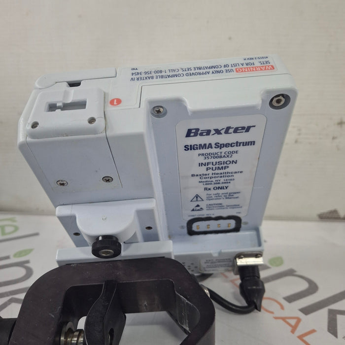 Baxter Sigma Spectrum 8.00.03 w/o Battery Infusion Pump