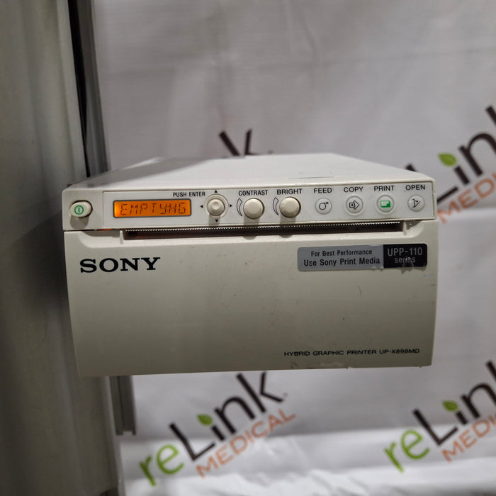 Sonosite X-Porte Mobile Cart w/ Control Panel