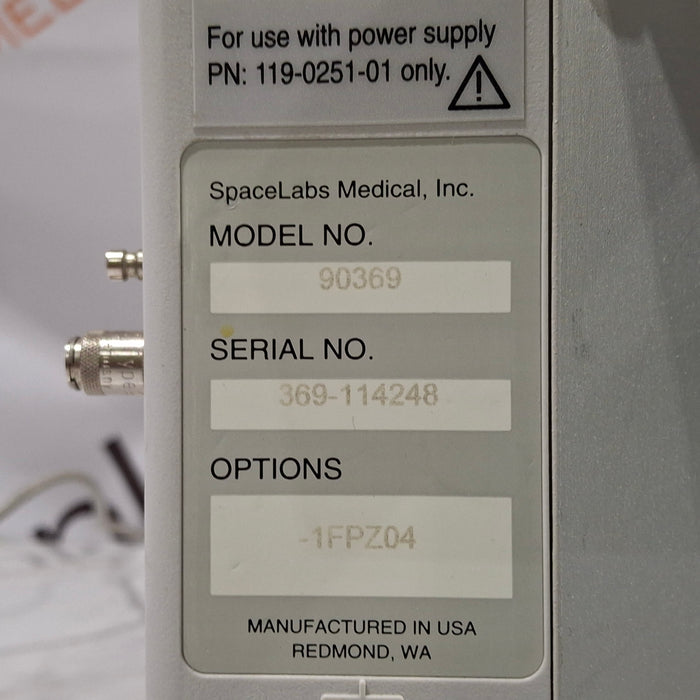 Spacelabs Healthcare 90369 Patient Monitor