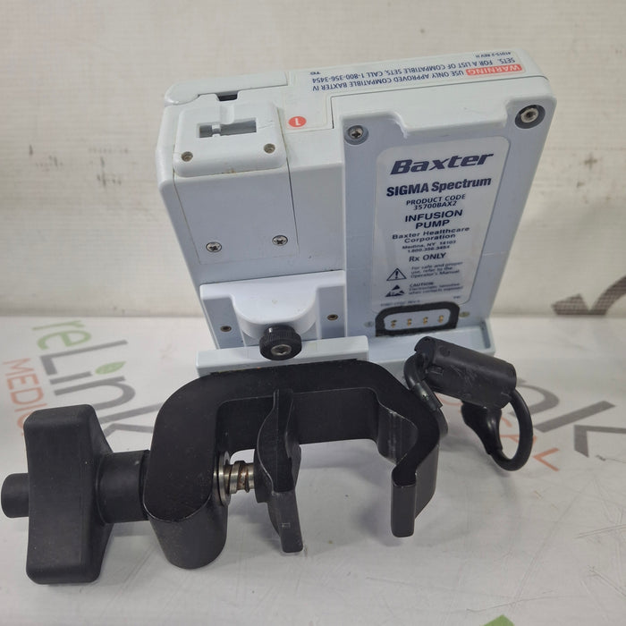 Baxter Sigma Spectrum 8.00.03 w/o Battery Infusion Pump