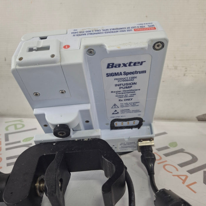 Baxter Sigma Spectrum 8.00.05 w/o Battery Infusion Pump