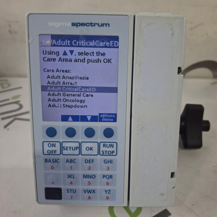 Baxter Sigma Spectrum 8.00.03 w/o Battery Infusion Pump