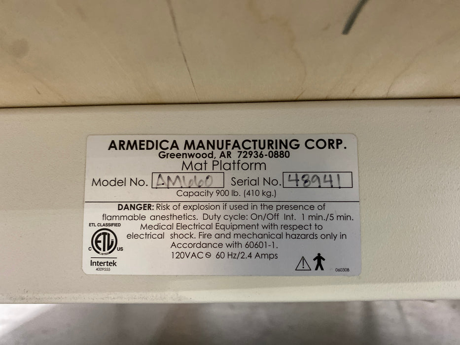Armedica AM660 Mat Platform Table