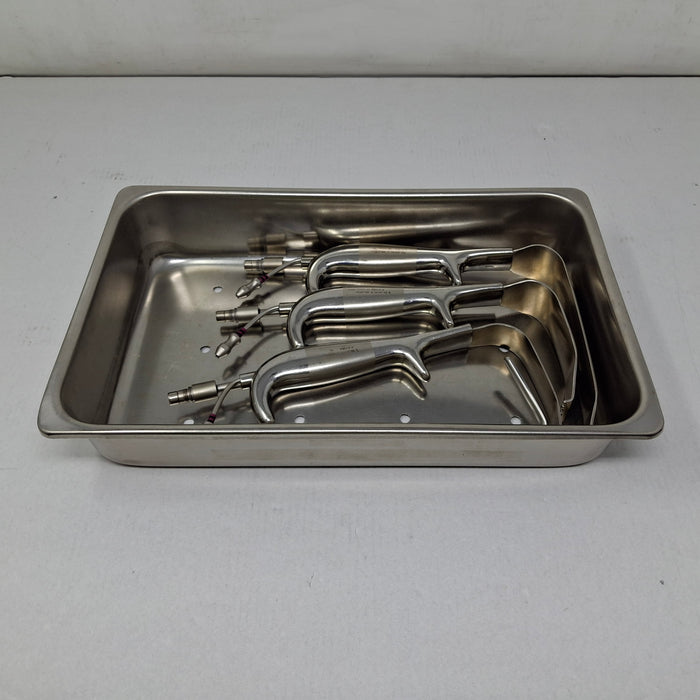 Black & Black Surgical Tebbetts Fiber-Optic Retractor Set