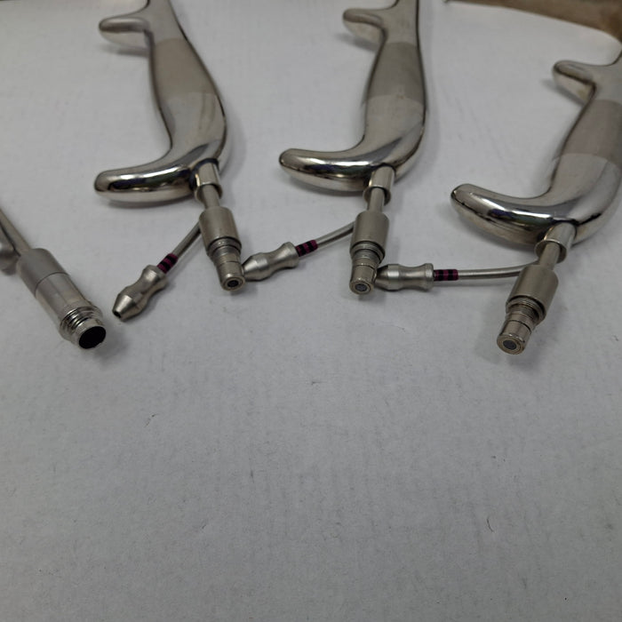 Black & Black Surgical Tebbetts Fiber-Optic Retractor Set