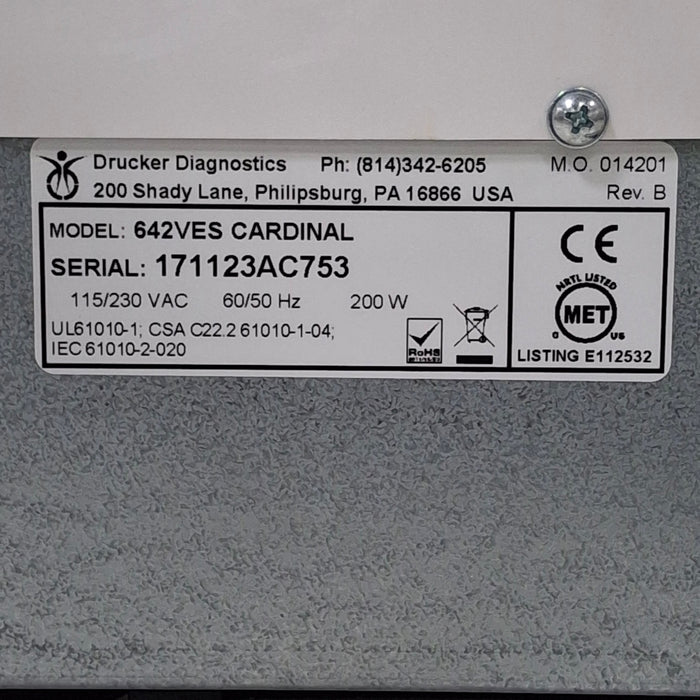 Drucker Diagnostics Drucker Diagnostics 642VES Drucker Centrifuge Centrifuges reLink Medical