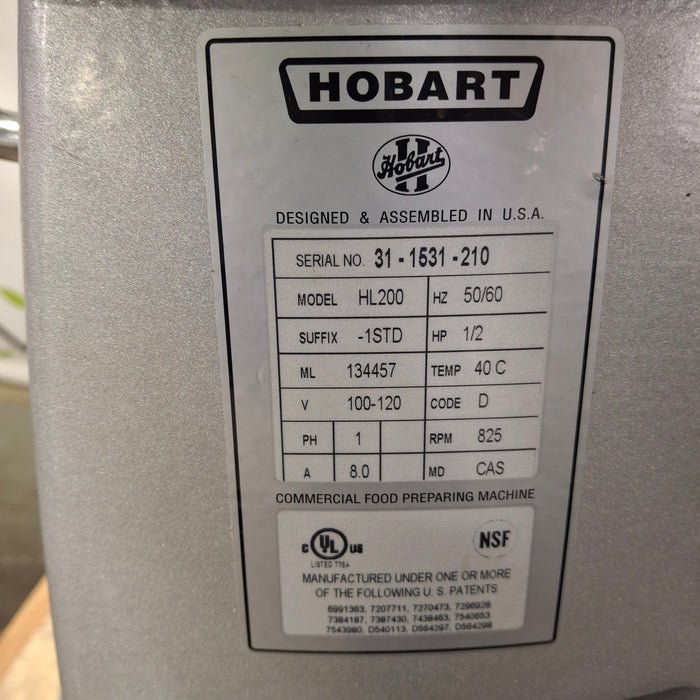 Hobart Model HL200 Mixer