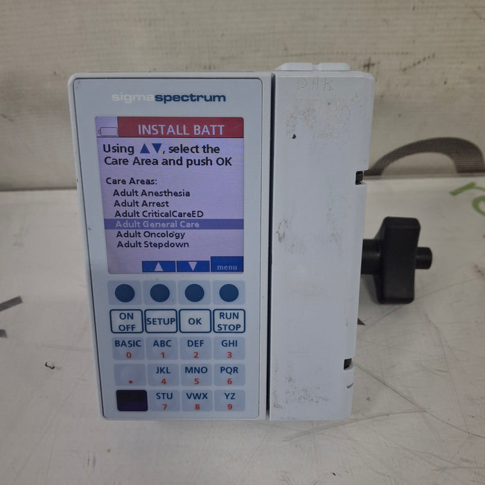 Baxter Sigma Spectrum 8.00.03 w/o Battery Infusion Pump