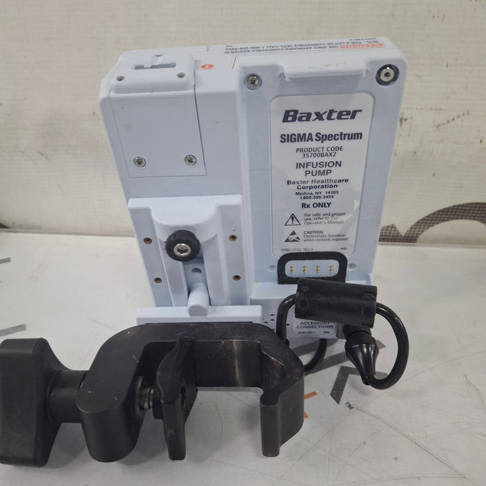 Baxter Sigma Spectrum 8.00.03 w/o Battery Infusion Pump