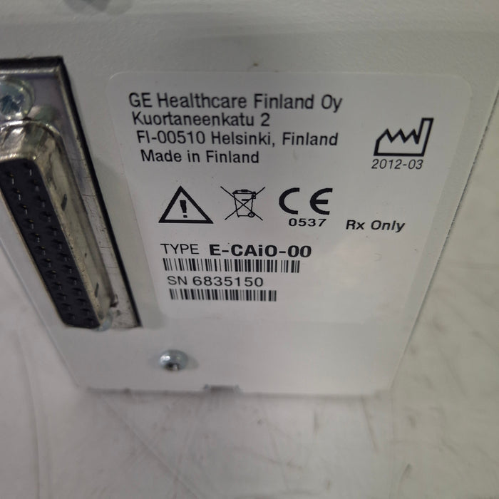 GE Healthcare GE Healthcare E-CAiO-00 Gas Exhaust Module Patient Monitors reLink Medical