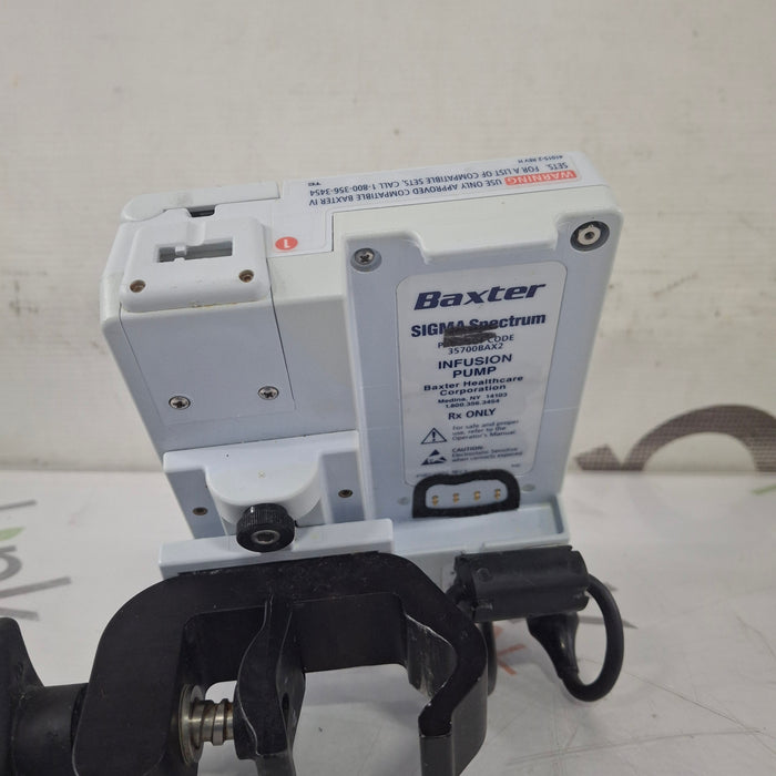 Baxter Baxter Sigma Spectrum 8.00.03 w/o Battery Infusion Pump Infusion Pump reLink Medical