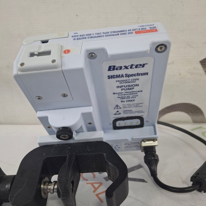 Baxter Baxter Sigma Spectrum 8.01.00 w/o Battery Infusion Pump Infusion Pump reLink Medical