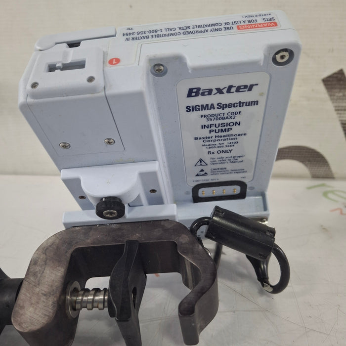 Baxter Sigma Spectrum 8.00.03 w/o Battery Infusion Pump