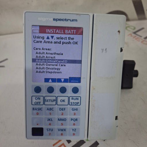 Baxter Baxter Sigma Spectrum 8.00.04 w/o Battery Infusion Pump Infusion Pump reLink Medical