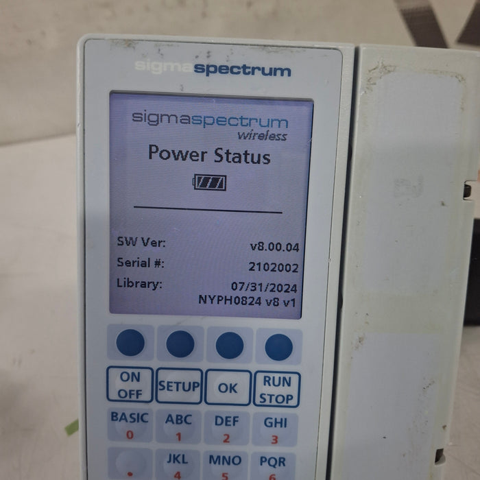 Baxter Baxter Sigma Spectrum 8.00.04 w/o Battery Infusion Pump Infusion Pump reLink Medical