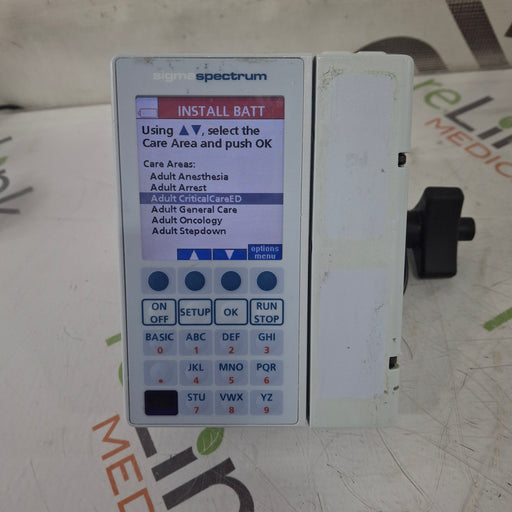 Baxter Baxter Sigma Spectrum 8.00.04 w/o Battery Infusion Pump Infusion Pump reLink Medical
