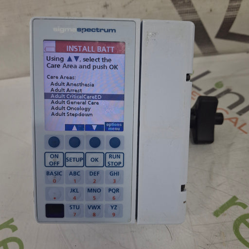 Baxter Baxter Sigma Spectrum 8.00.05 w/o Battery Infusion Pump Infusion Pump reLink Medical