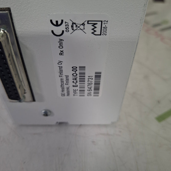 GE Healthcare GE Healthcare E-CAiO-00 Gas Exhaust Module Patient Monitors reLink Medical