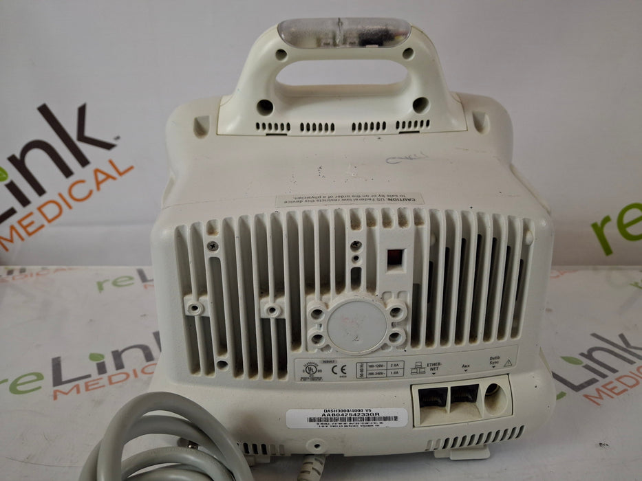 GE Healthcare GE Healthcare Dash 3000 - Masimo SpO2 Patient Monitor Patient Monitors reLink Medical