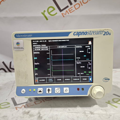 Oridion Oridion Capnostream 20P Capnography Monitor Patient Monitors reLink Medical