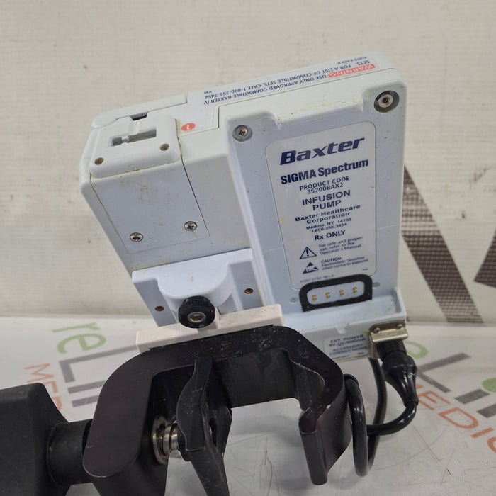 Baxter Baxter Sigma Spectrum 8.00.04 w/o Battery Infusion Pump Infusion Pump reLink Medical