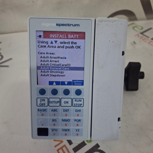 Baxter Baxter Sigma Spectrum 8.01.00 w/o Battery Infusion Pump Infusion Pump reLink Medical