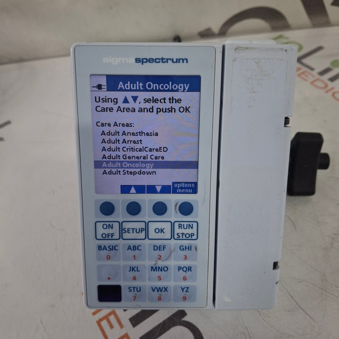 Baxter Baxter Sigma Spectrum 8.01.00 w/o Battery Infusion Pump Infusion Pump reLink Medical