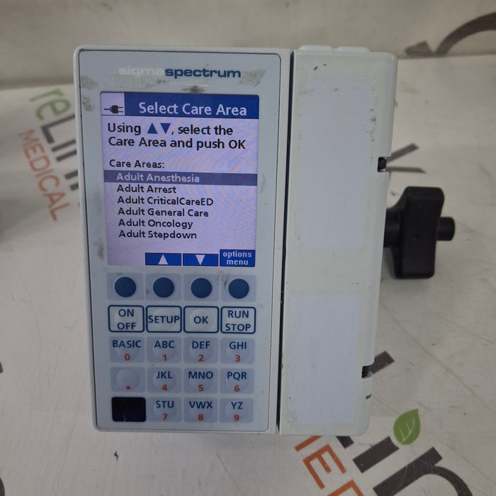 Baxter Baxter Sigma Spectrum 8.00.05 w/o Battery Infusion Pump Infusion Pump reLink Medical