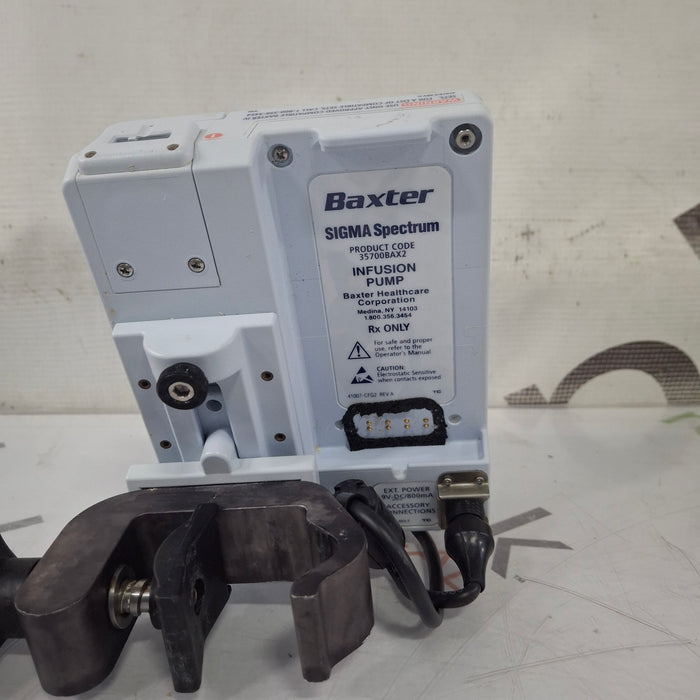 Baxter Baxter Sigma Spectrum 8.01.00 w/o Battery Infusion Pump Infusion Pump reLink Medical