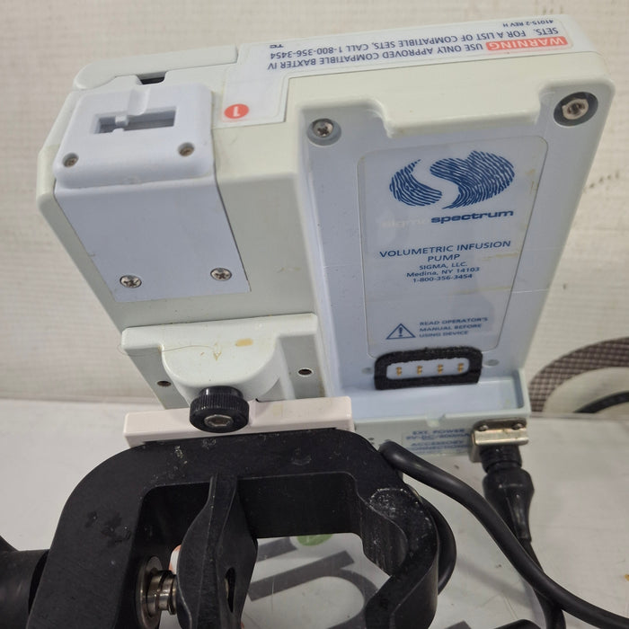 Baxter Baxter Sigma Spectrum 8.00.05 w/o Battery Infusion Pump Infusion Pump reLink Medical