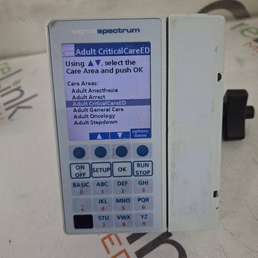 Baxter Baxter Sigma Spectrum 8.01.00 w/o Battery Infusion Pump Infusion Pump reLink Medical