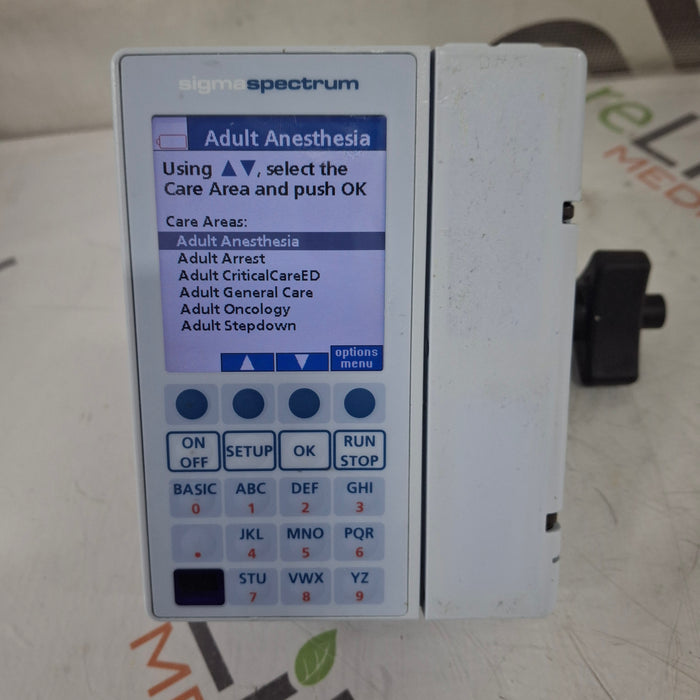 Baxter Sigma Spectrum 8.00.03 w/o Battery Infusion Pump