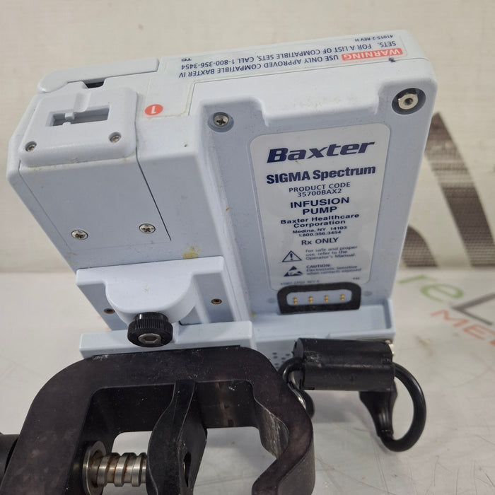 Baxter Sigma Spectrum 8.00.03 w/o Battery Infusion Pump