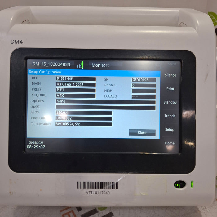 Spacelabs Healthcare DM4 Dual Mode Monitor