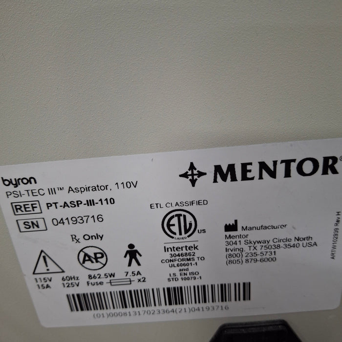 Byron Medical, Inc. Byron Medical, Inc. Medical PSI-TEC III Peristaltic Infiltrator Surgical Equipment reLink Medical