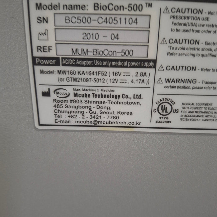 Medline CubeScan BioCon 500 Bladder Scanner