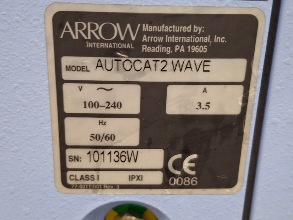 Arrow International Arrow International AutoCat2 Wave IABP Intra-Aortic Ballon Pump Perfusion reLink Medical