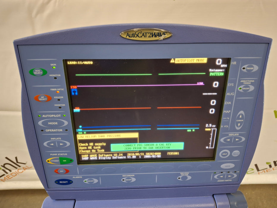 Arrow International AutoCat2 Wave IABP Intra-Aortic Ballon Pump